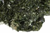 Lustrous, Epidote Crystal Cluster on Actinolite - Pakistan #164852-6
